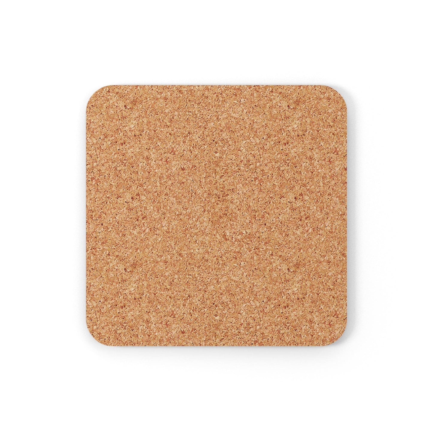 Coaster Set of 4 for Drinks Mint Green and Brown Spotted Illustration-1