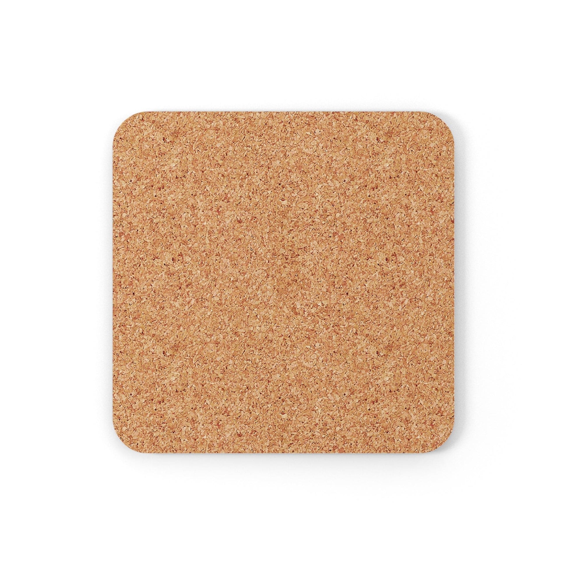 Coaster Set of 4 for Drinks Mint Green and Brown Spotted Illustration-1