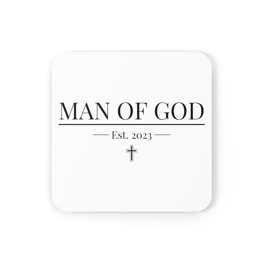 Decorative Coaster Set 4-piece - Say it Soul - Man of God-0